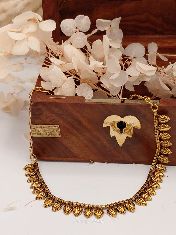 Fancy Antique Finish Necklace