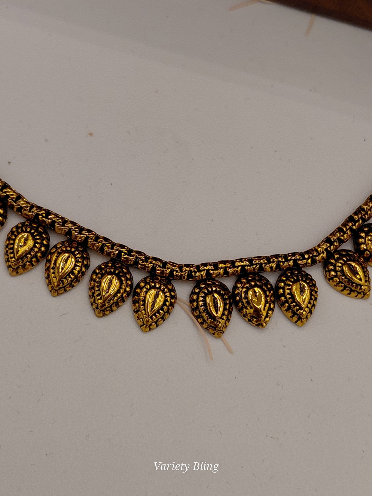 Fancy Antique Finish Necklace