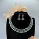 Fancy Necklace Set Black MTL