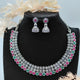 Fancy Necklace Set Black MTL