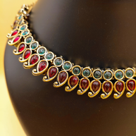 Fancy Mango STN Necklace Set