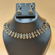 Fancy Raindrop Necklace Set