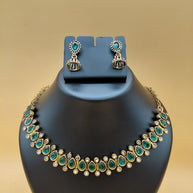 Fancy Raindrop Necklace Set