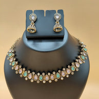 Fancy Raindrop Necklace Set