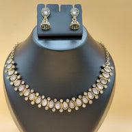 Fancy Raindrop Necklace Set