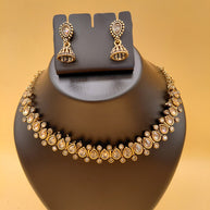 Fancy Raindrop Necklace Set