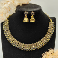 Fancy Stone Necklace Set