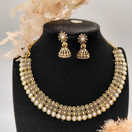 Fancy Stone Necklace Set