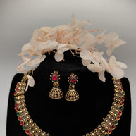 Fancy Stone Necklace Set