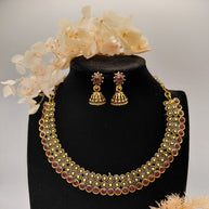 Fancy Stone Necklace Set