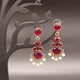 Fancy Stone Round Earring