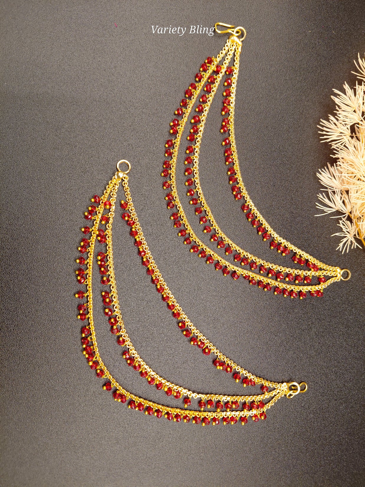 Fancy Ear Chain - 3 Layer