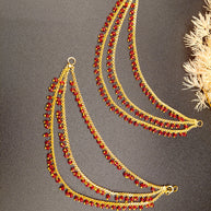Fancy Ear Chain - 3 Layer