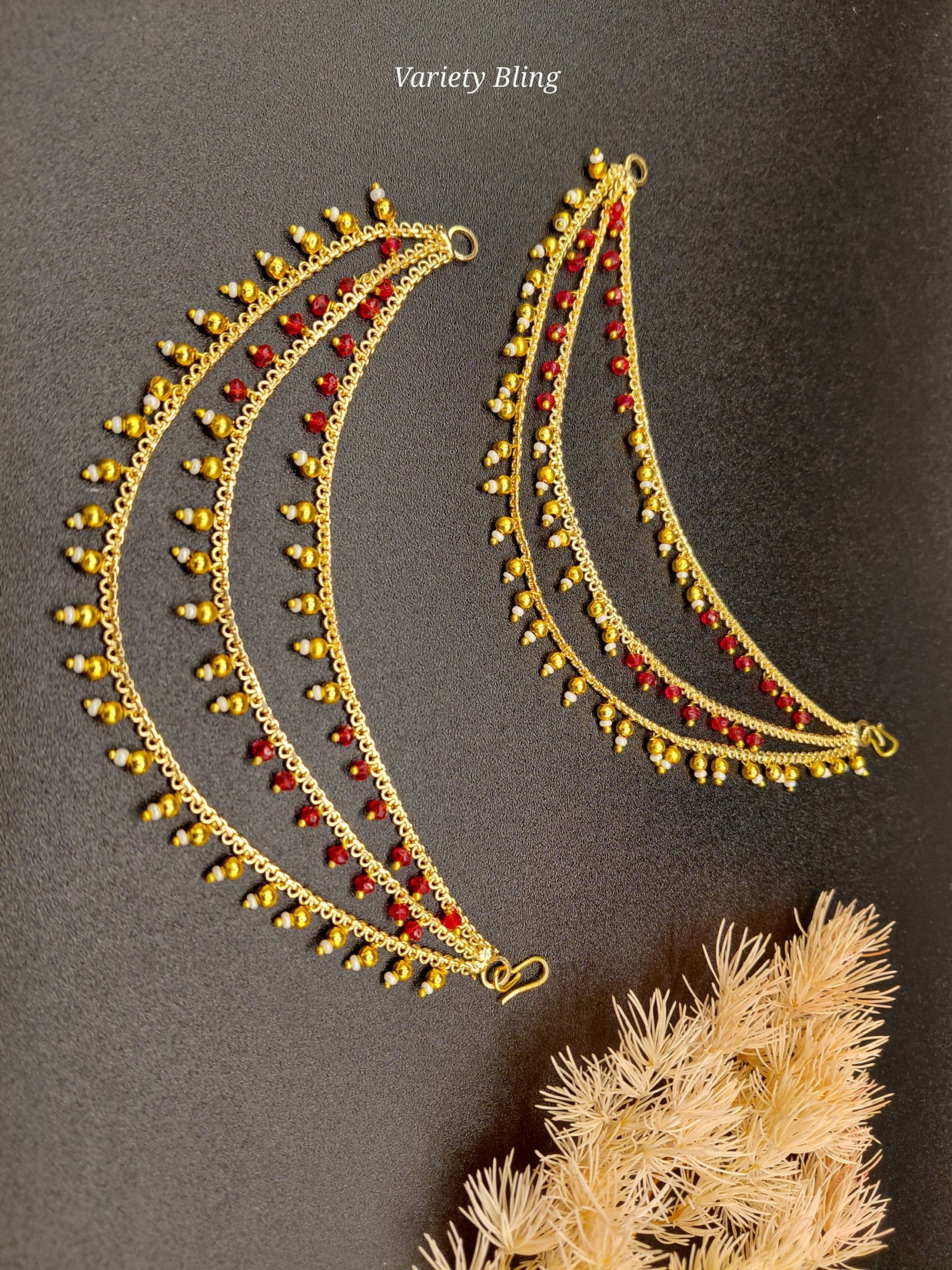 Fancy Ear Chain - 3 Layer