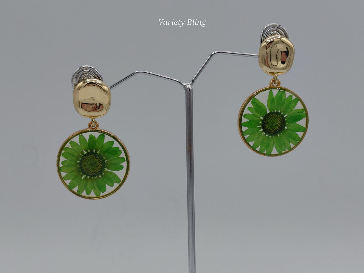 Spherical Flower Earring