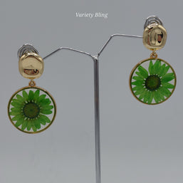 Spherical Flower Earring