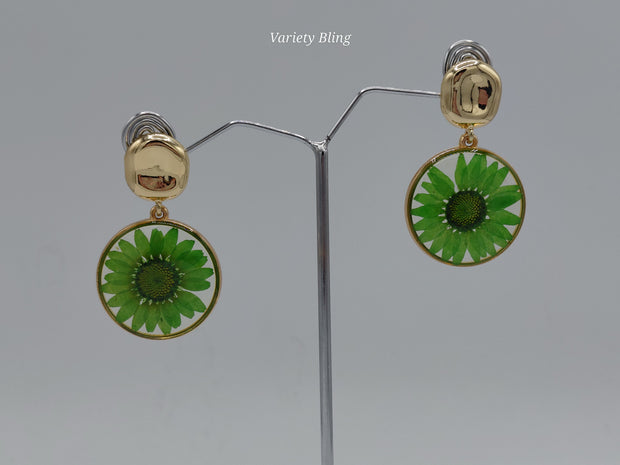 Spherical Flower Earring