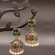 Fancy Leaf Jhumka Antique