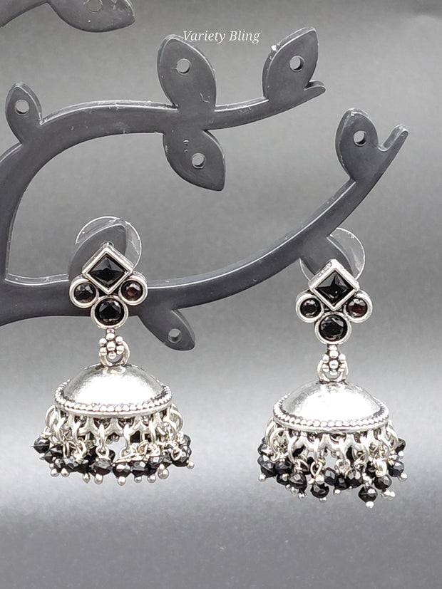 Fancy Jhumka Oxidised