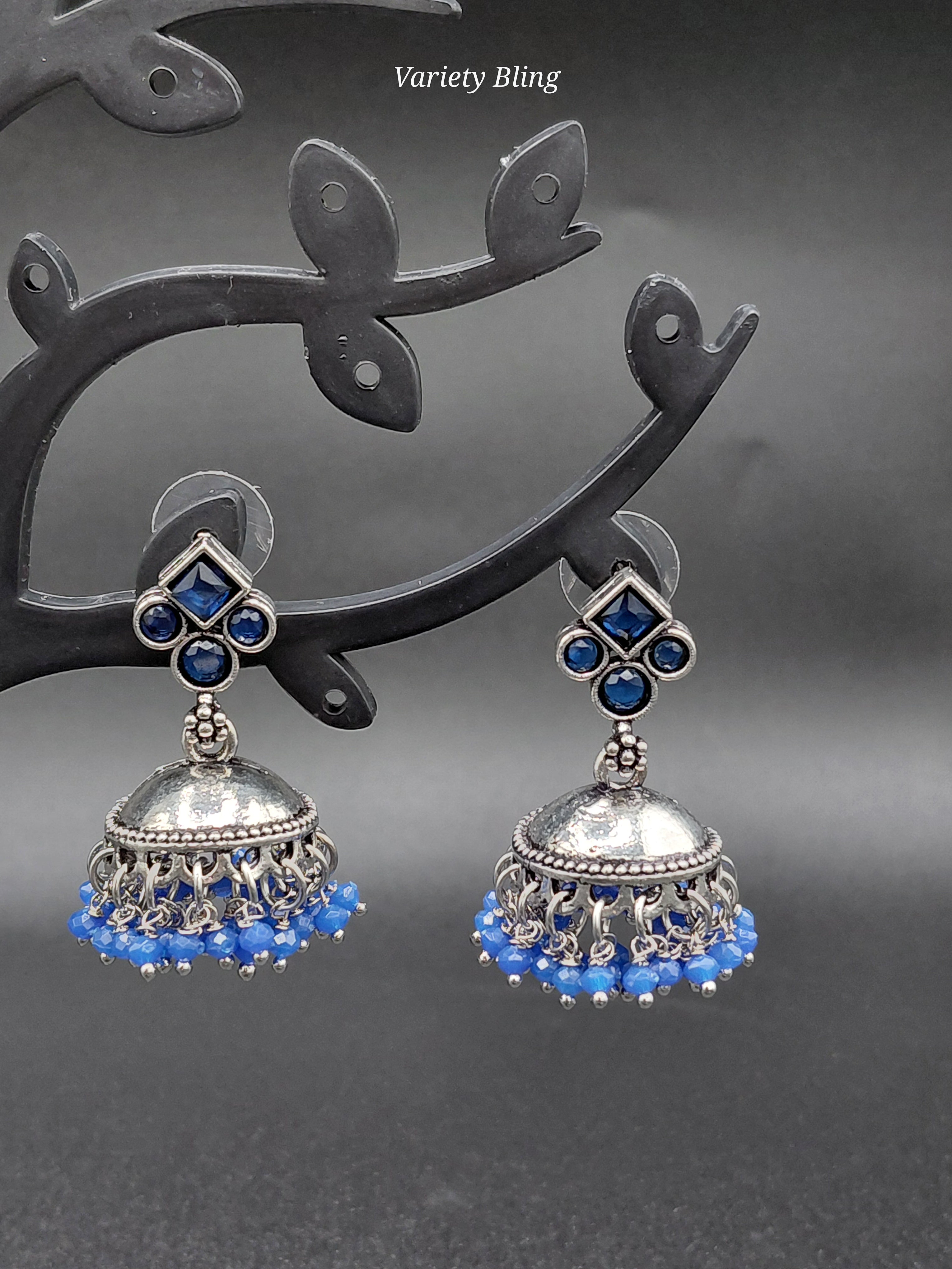 Fancy Jhumka Oxidised