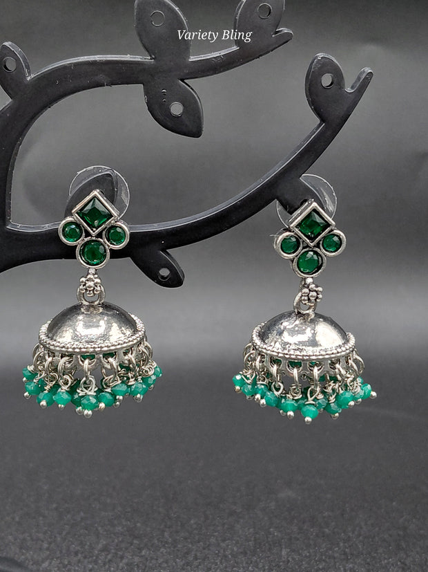 Fancy Jhumka Oxidised