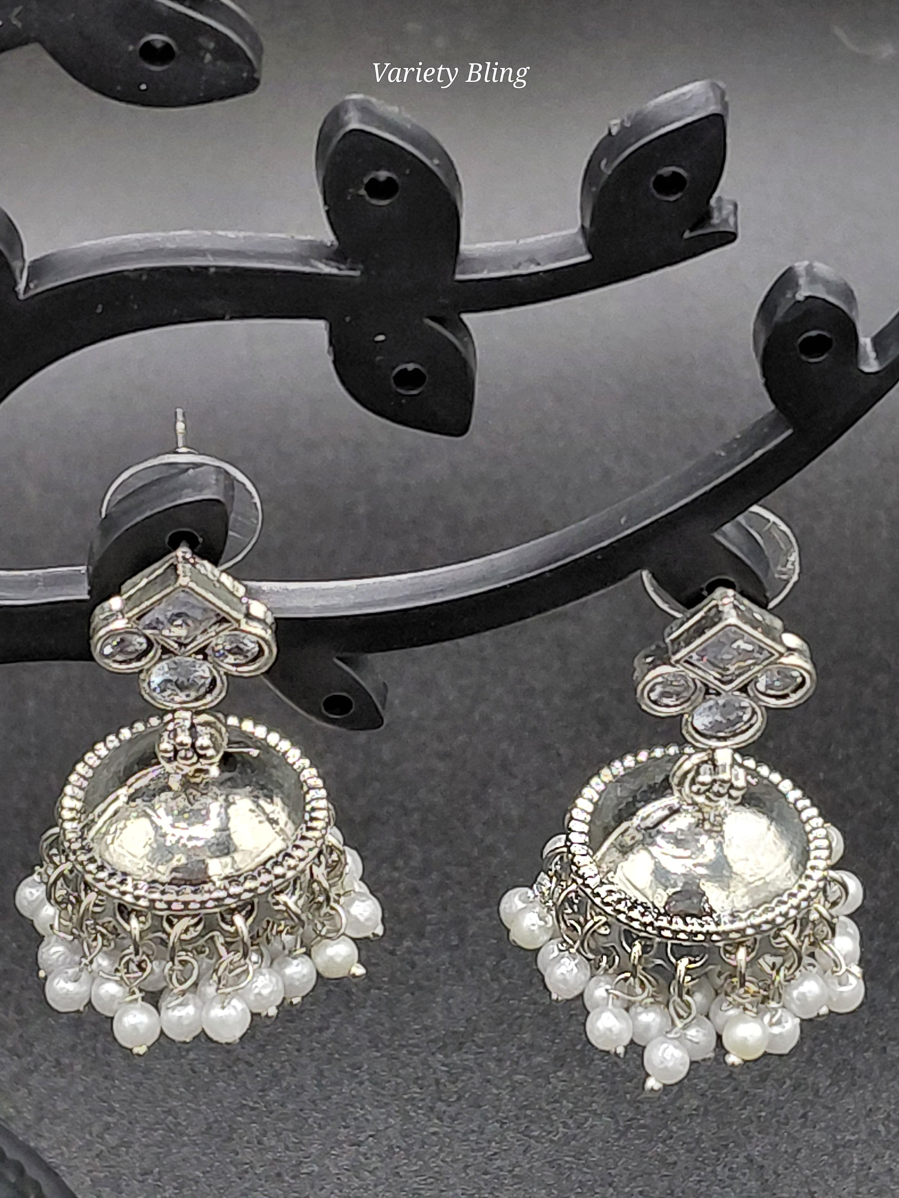 Fancy Jhumka Oxidised