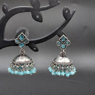 Fancy Jhumka Oxidised