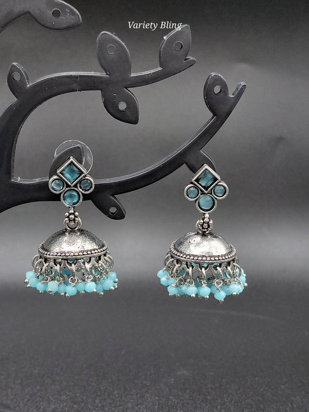 Fancy Jhumka Oxidised