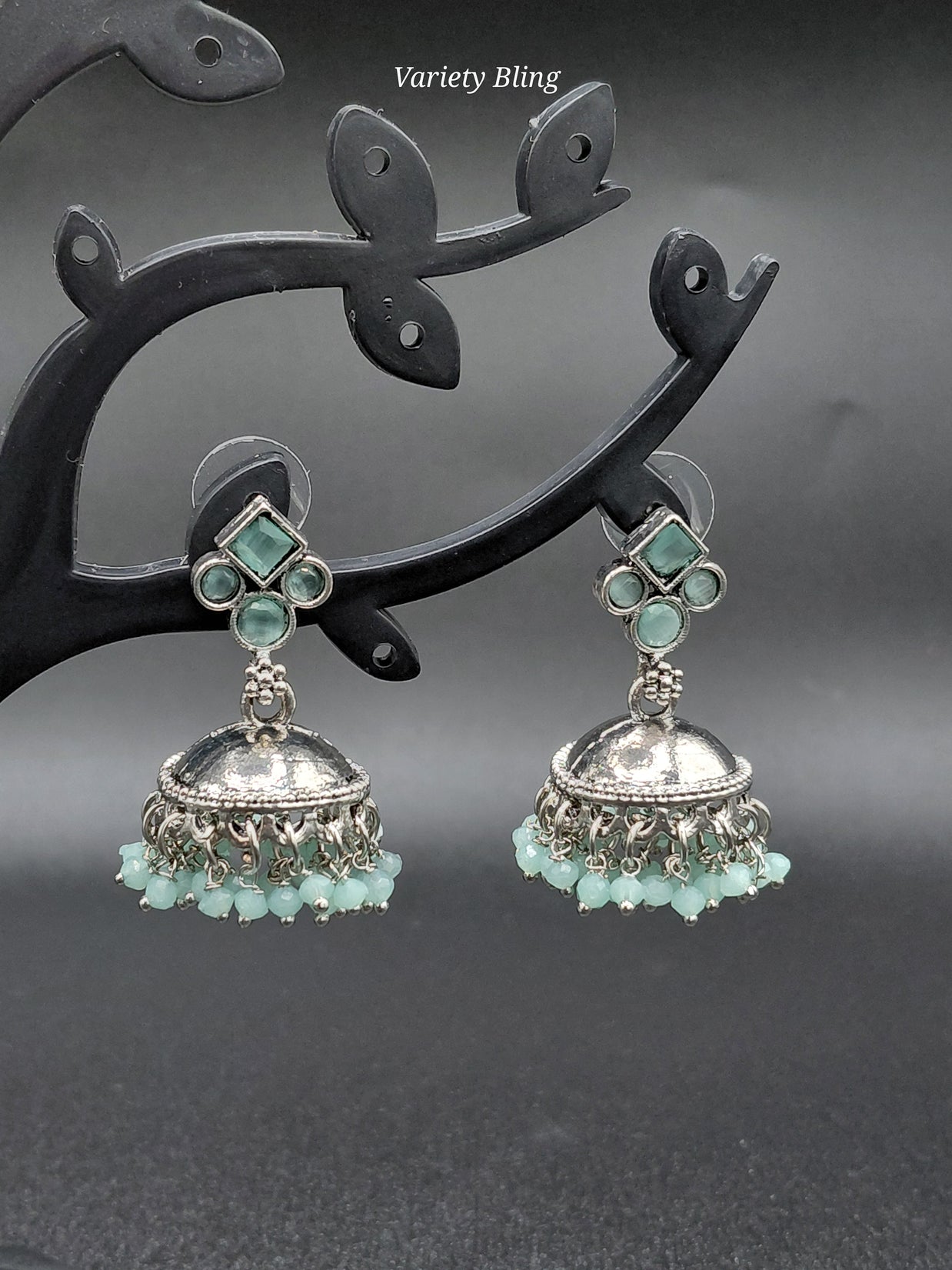 Fancy Jhumka Oxidised
