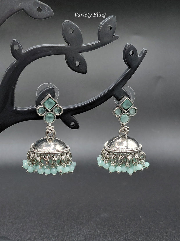 Fancy Jhumka Oxidised