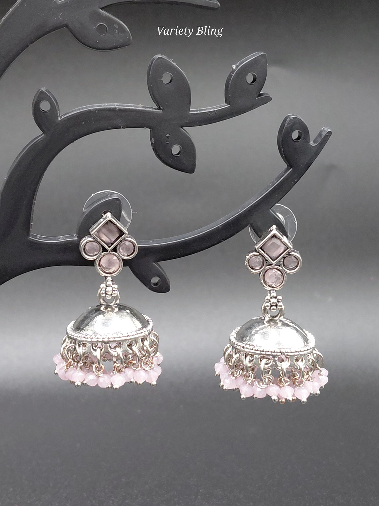 Fancy Jhumka Oxidised