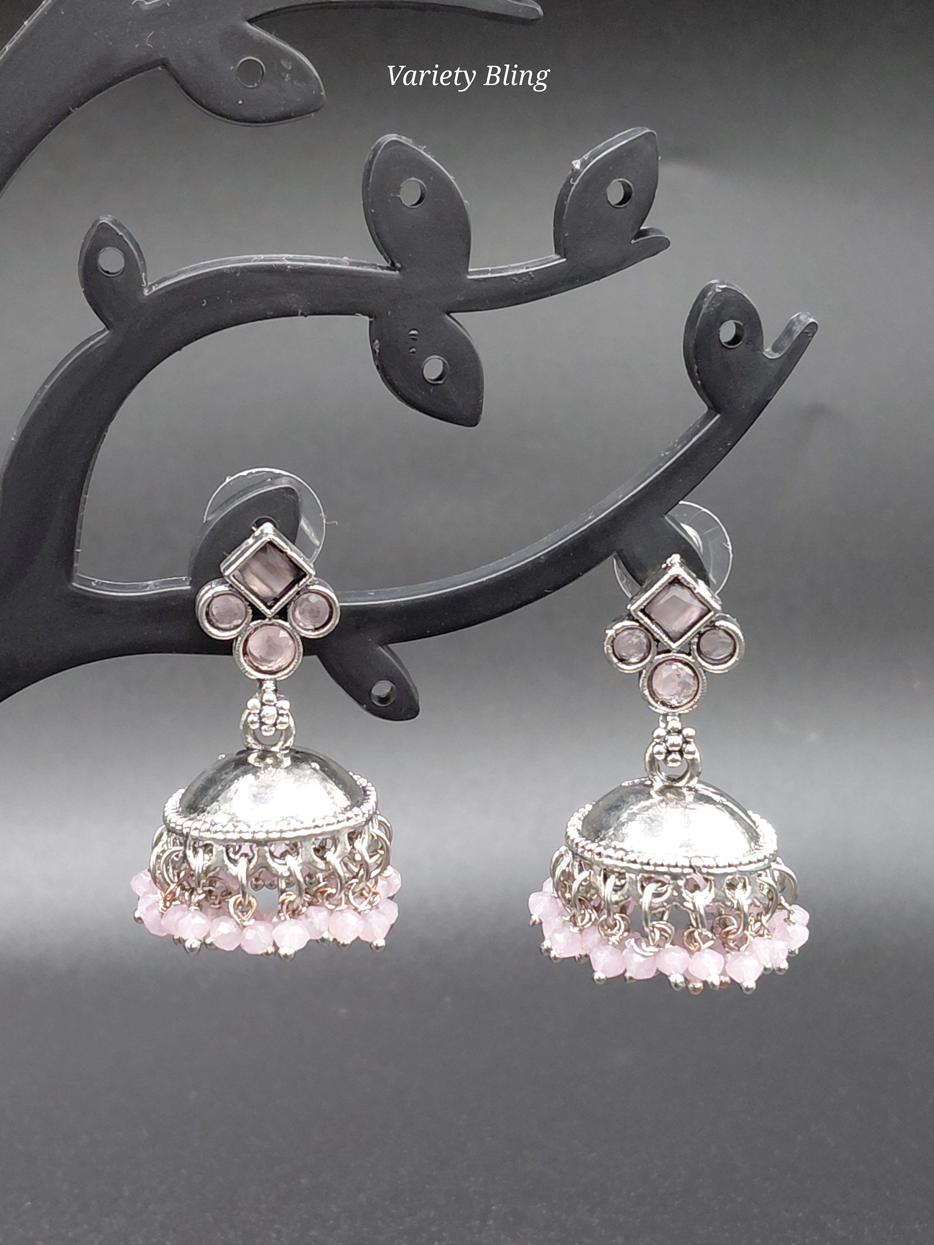 Fancy Jhumka Oxidised