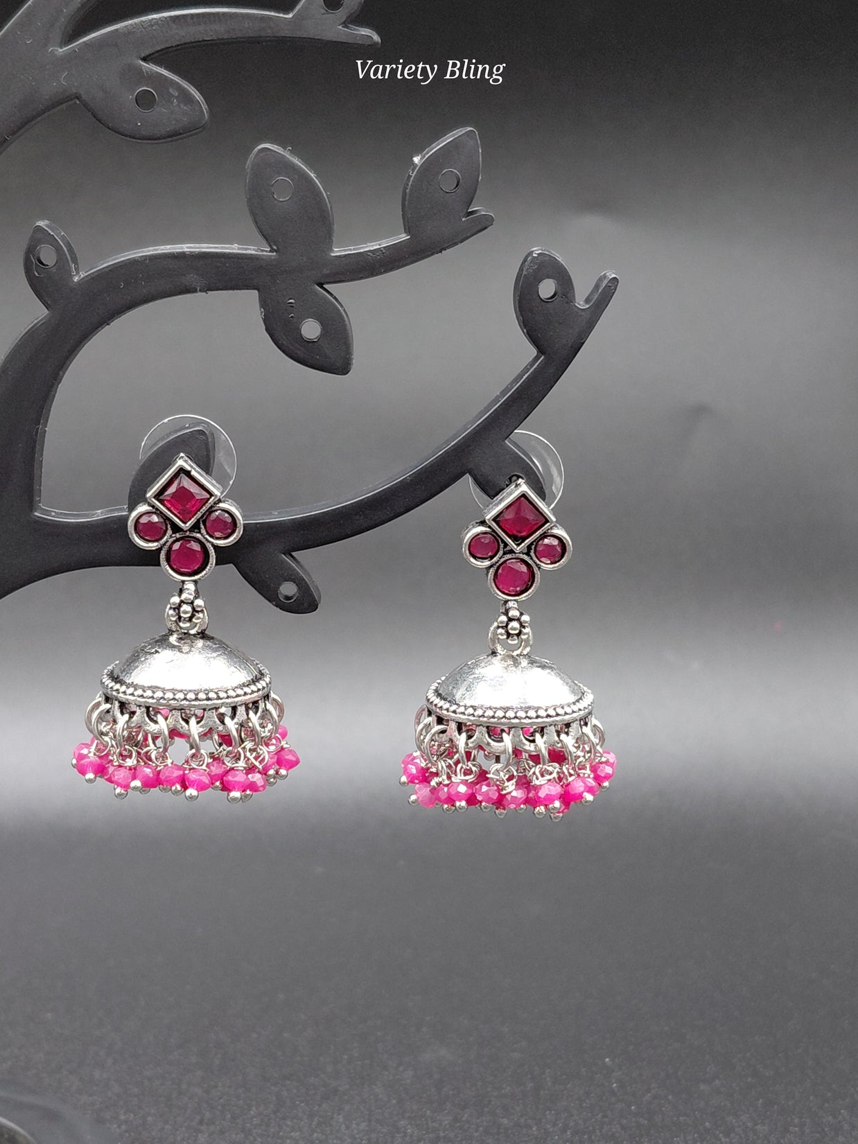 Fancy Jhumka Oxidised