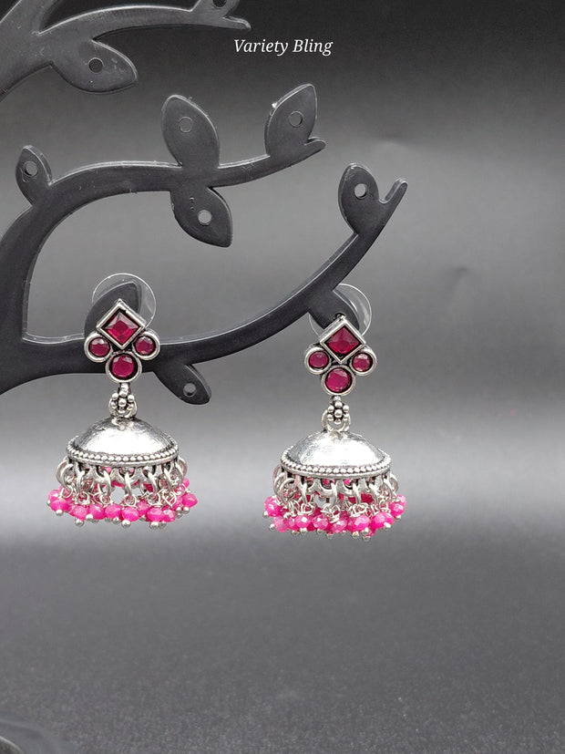 Fancy Jhumka Oxidised