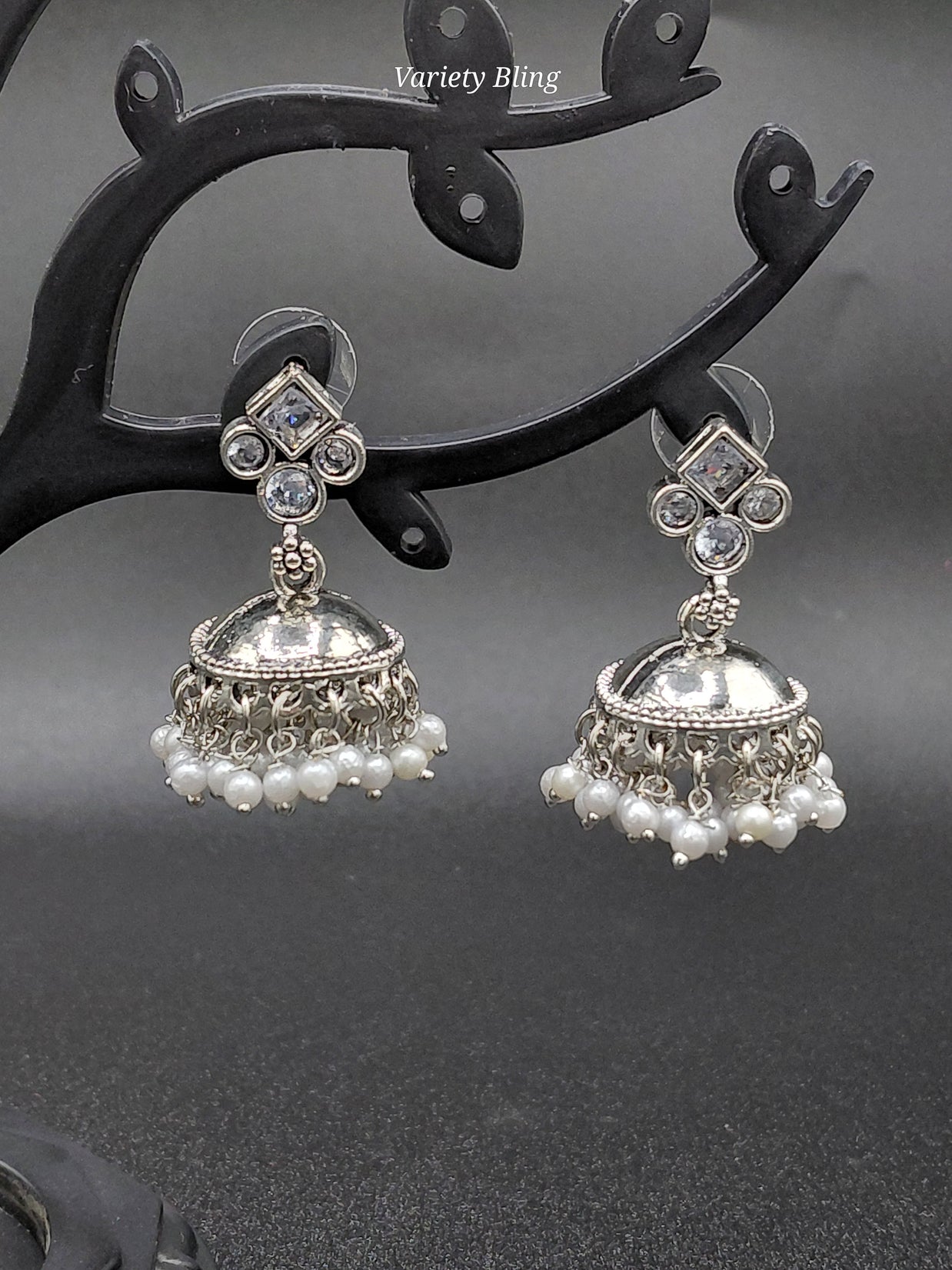 Fancy Jhumka Oxidised
