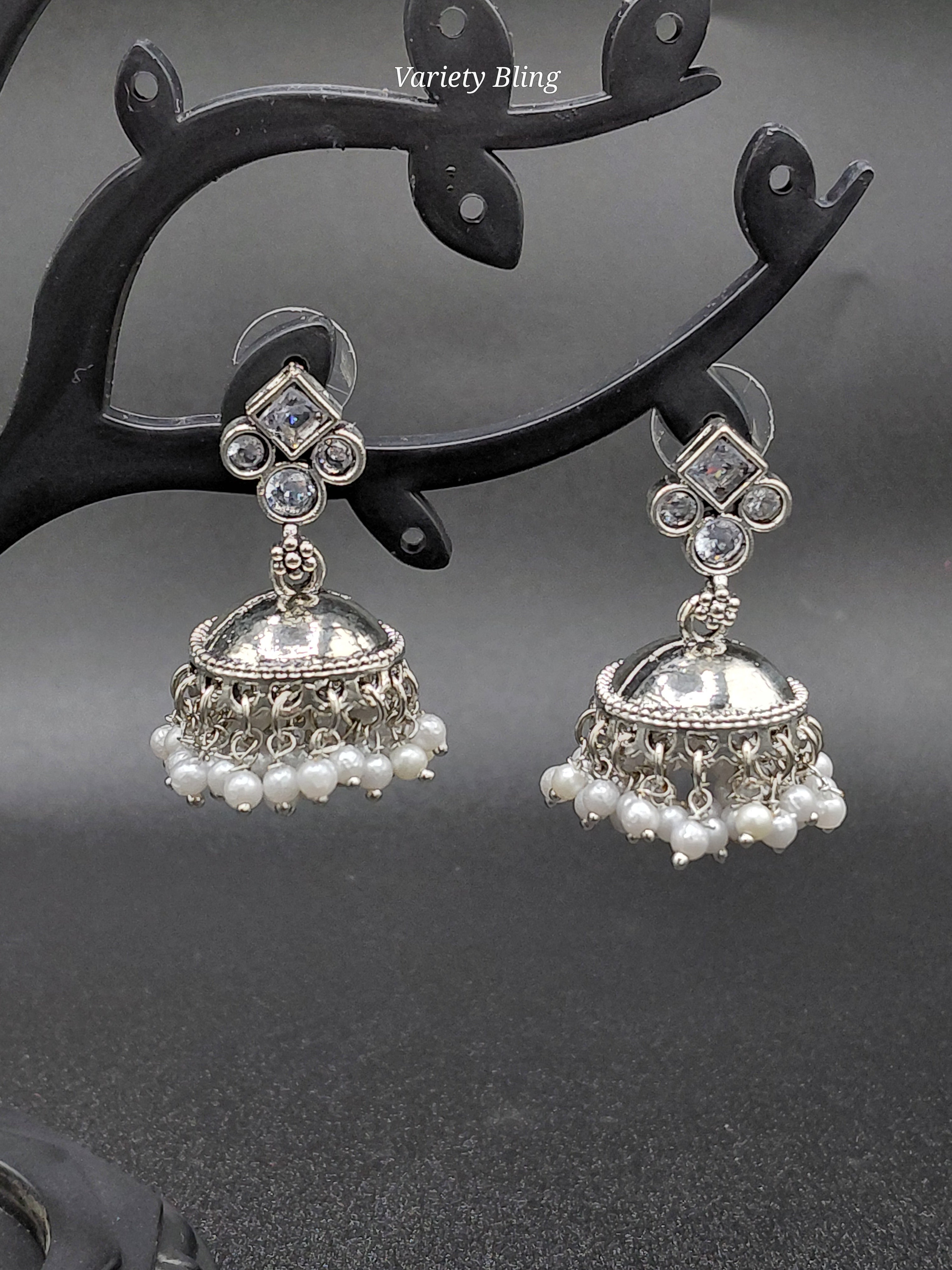 Fancy Jhumka Oxidised