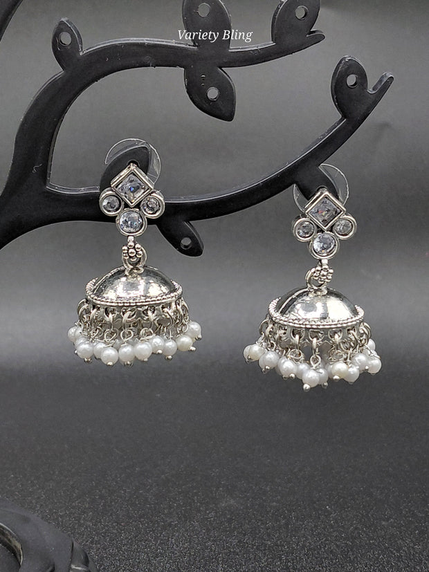 Fancy Jhumka Oxidised