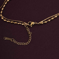 Two-Layered Bead Necklace