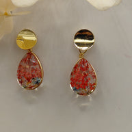 Statice Raindrop Earring