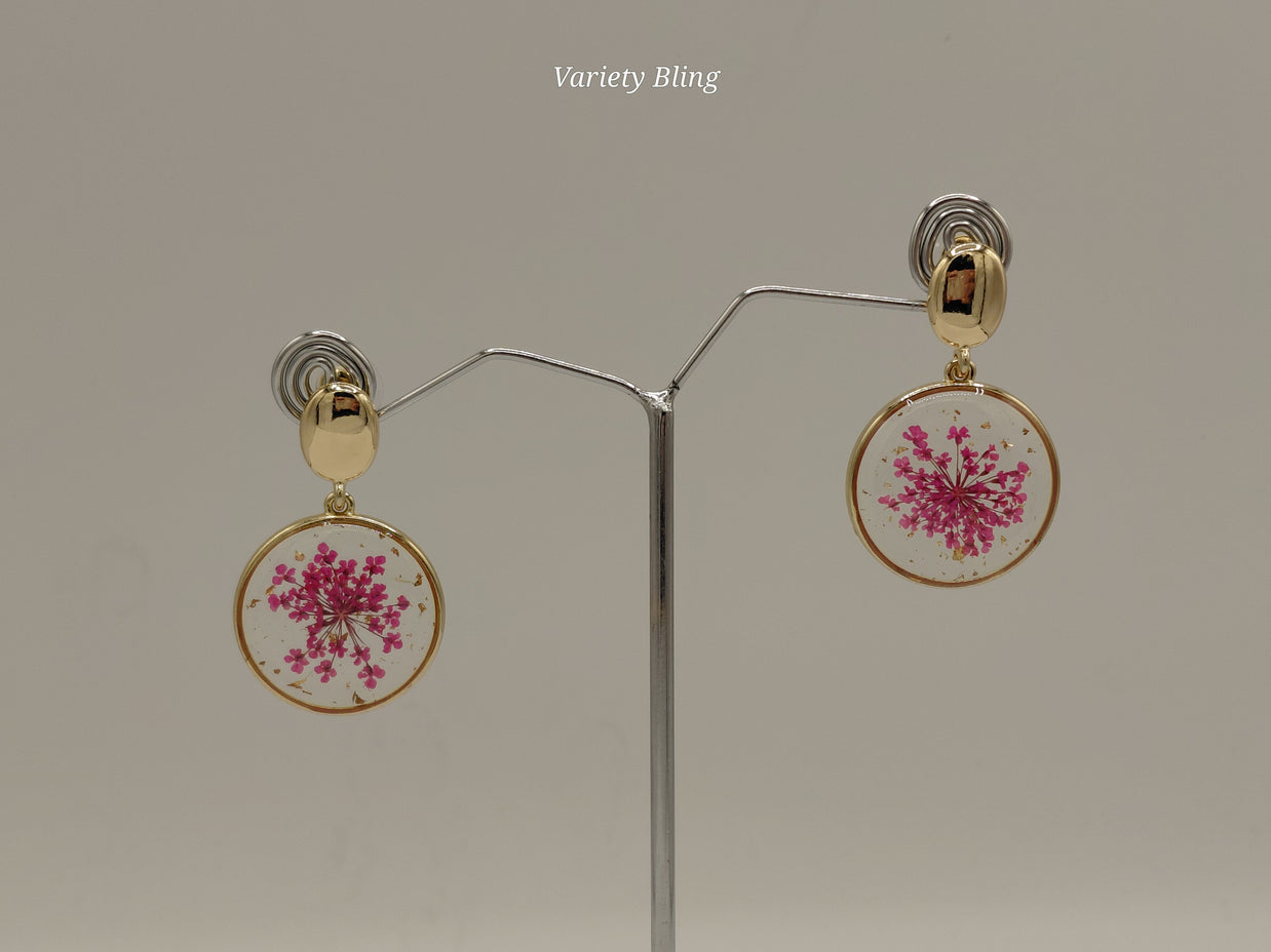 Spherical Flower Earring