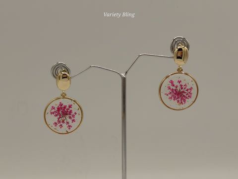 Spherical Flower Earring