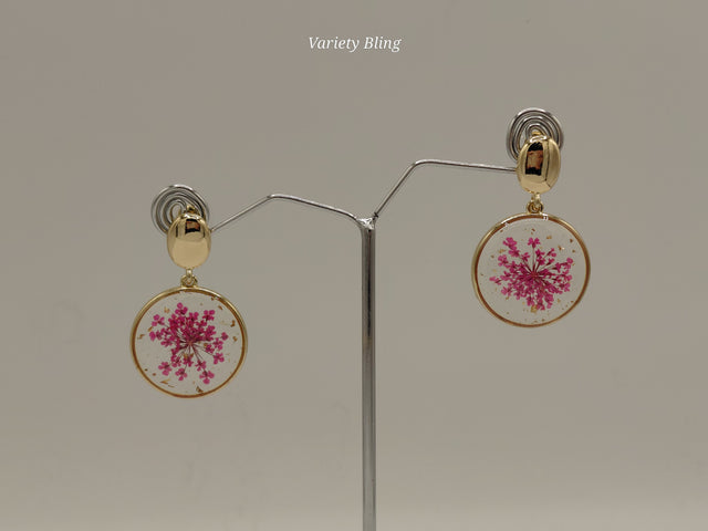 Spherical Flower Earring