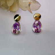 Statice Raindrop Earring