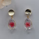 5 Petal Raindrop Earring
