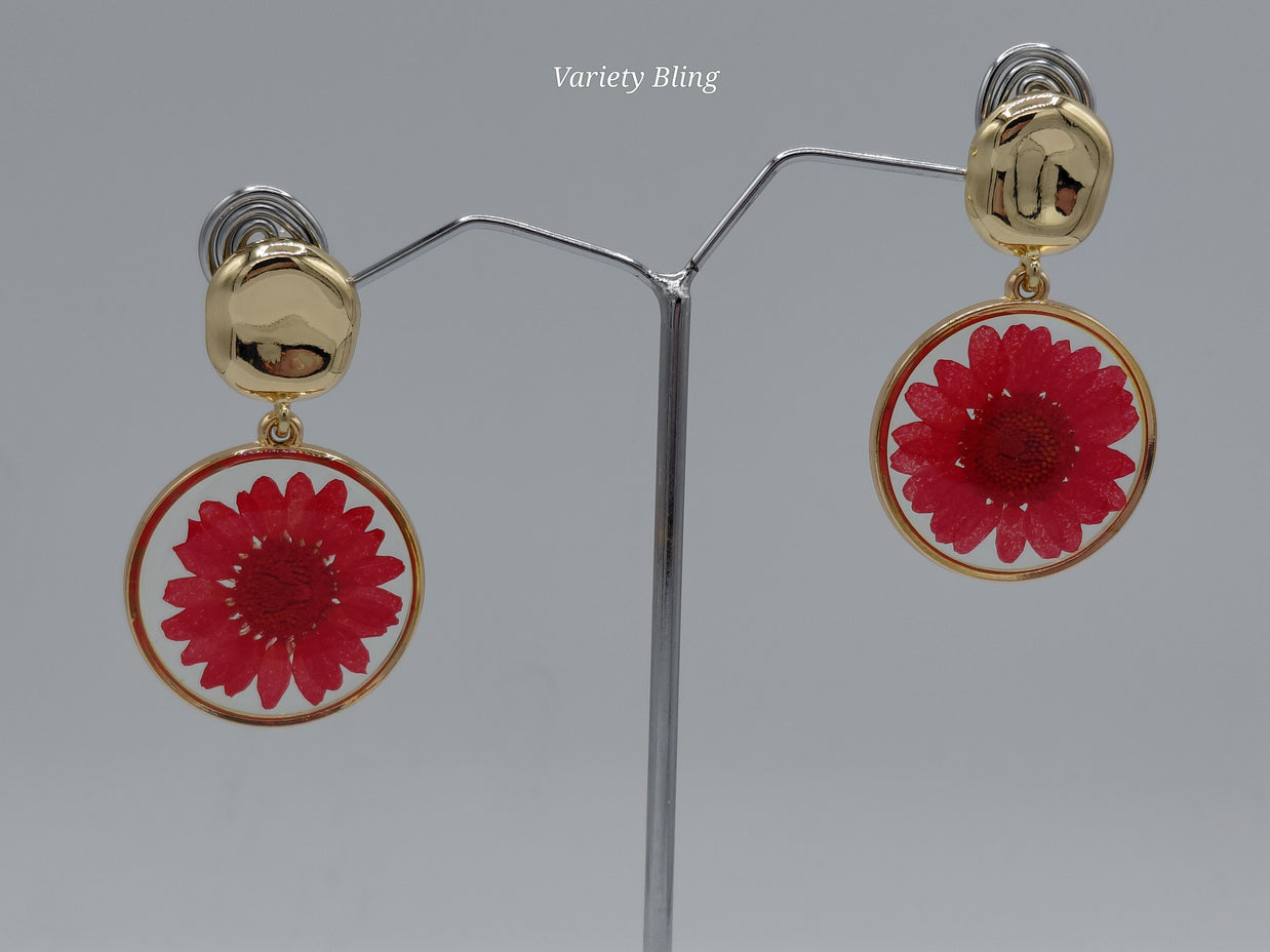Spherical Flower Earring