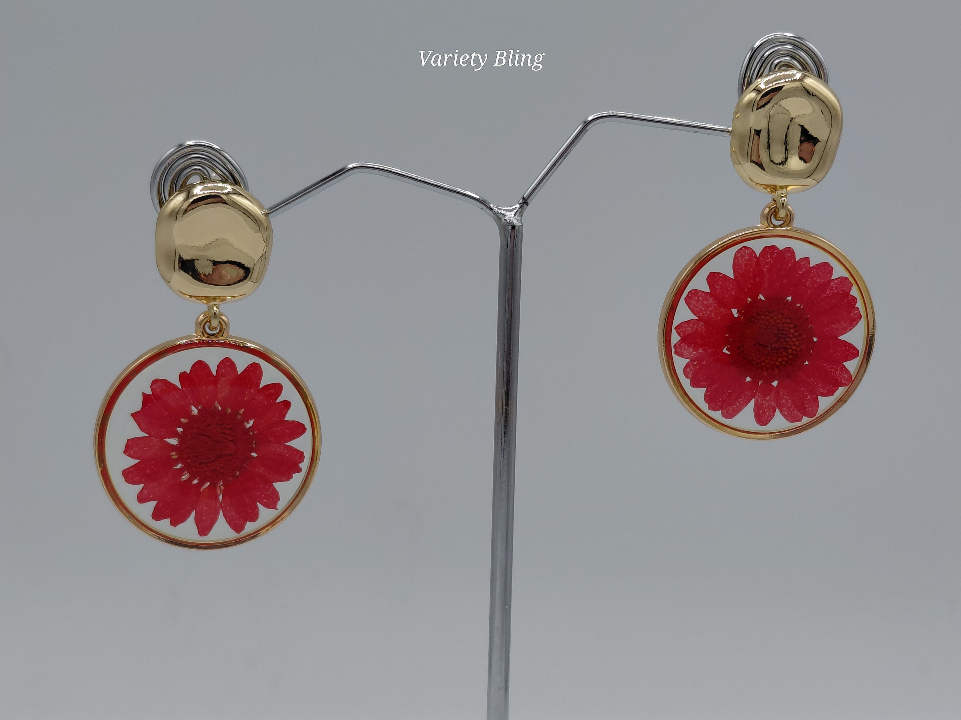 Spherical Flower Earring