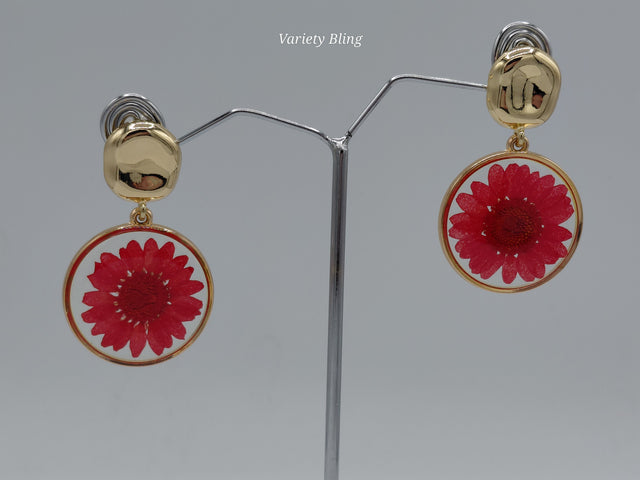 Spherical Flower Earring