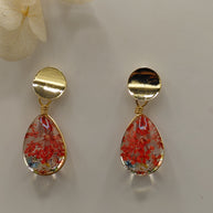 Statice Raindrop Earring