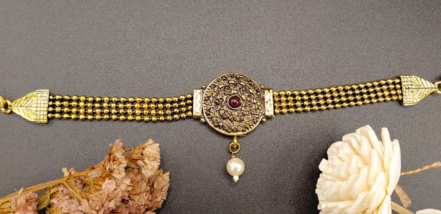 Round Antique Choker Set