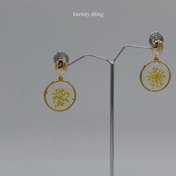 Spherical Multi-Flower Earring